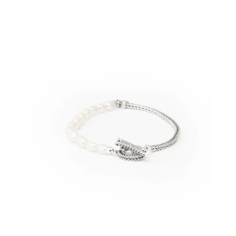 Buddha to Buddha Herrenarmband Barbara Pearl Weiss