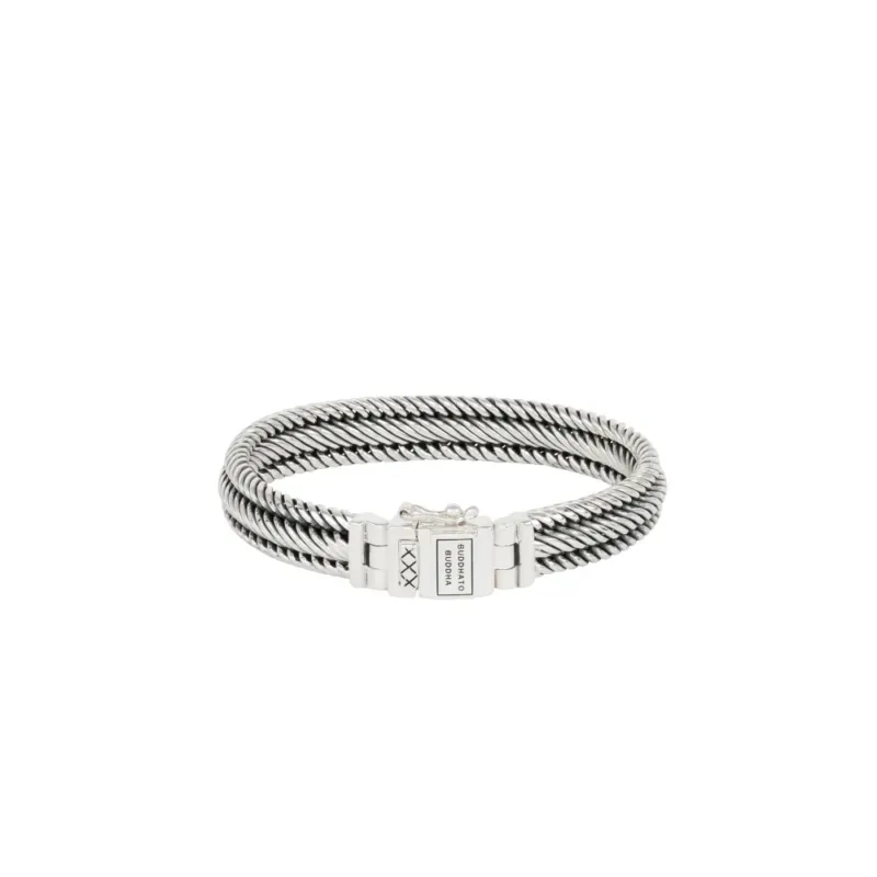 Buddha to Buddha Herren Armband Edwin XS Silber