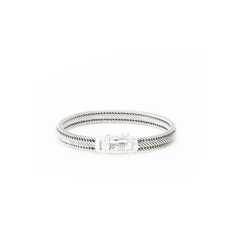 Buddha to Buddha Armband Edwin Mini Silber