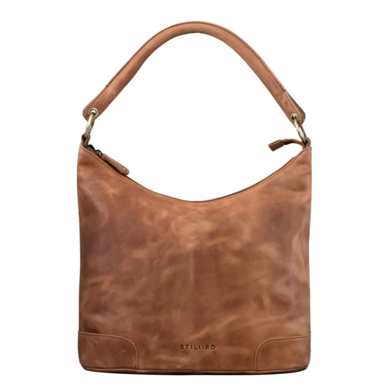 B-WARE "Tessa" Handtasche Damen Leder Groß