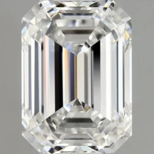 1 Carat Emerald - Natural Diamond - 1.02 - F - VVS2 - EX - EX - Diamonds By Rothschild