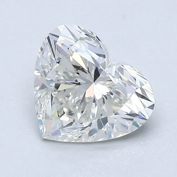 1 Carat Heart - Natural Diamond - 1.2 - H - Very Slightly Included - VG - EX - EX - Diamonds By Rothschild