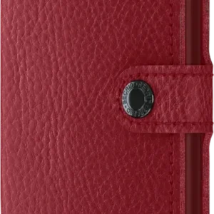 Secrid Miniwallet Veg Rosso Bordeaux mit Gravur - MVg-Rosso-Bordeaux