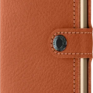 Secrid Miniwallet Veg Caramello-Sand mit Gravur - MVg-Caramello-Sand