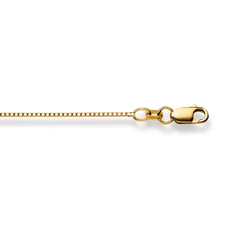 Venizianerhalskette 18 Karat Gold -750 in Gelbgold 38 cm - 50 cm x 0.8 mm