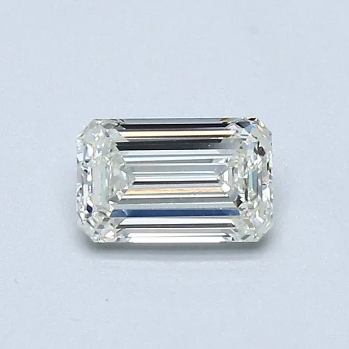 1/2 Carat Emerald - Natural Diamond - 0.46 - I - VVS2 - VG - f - Diamonds By Rothschild