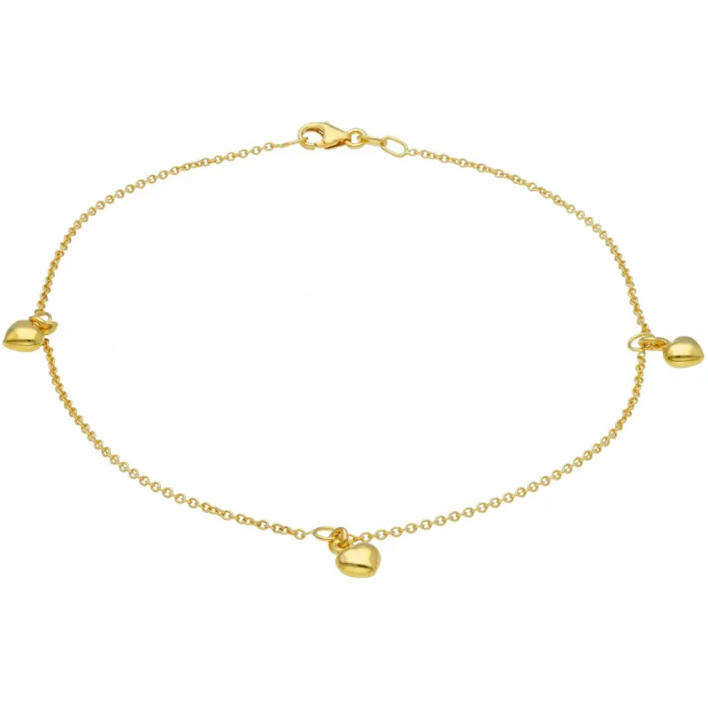 damen-fusskettchen-aus-18-karat-gold-mit-herz-anh-ngern
