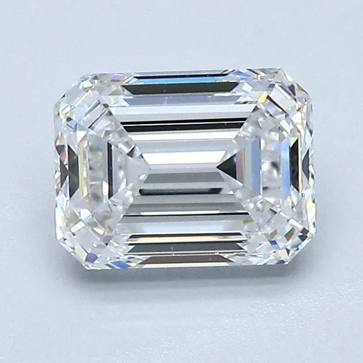 1.5 Carat Emerald - Natural Diamond - 1.5 - E - VVS2 - VG - VG - EX - Diamonds By Rothschild