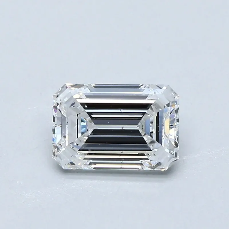 1.5 Carat Emerald - Natural Diamond - 1.51 - D - SI1 - VG - EX - VG - Diamonds By Rothschild