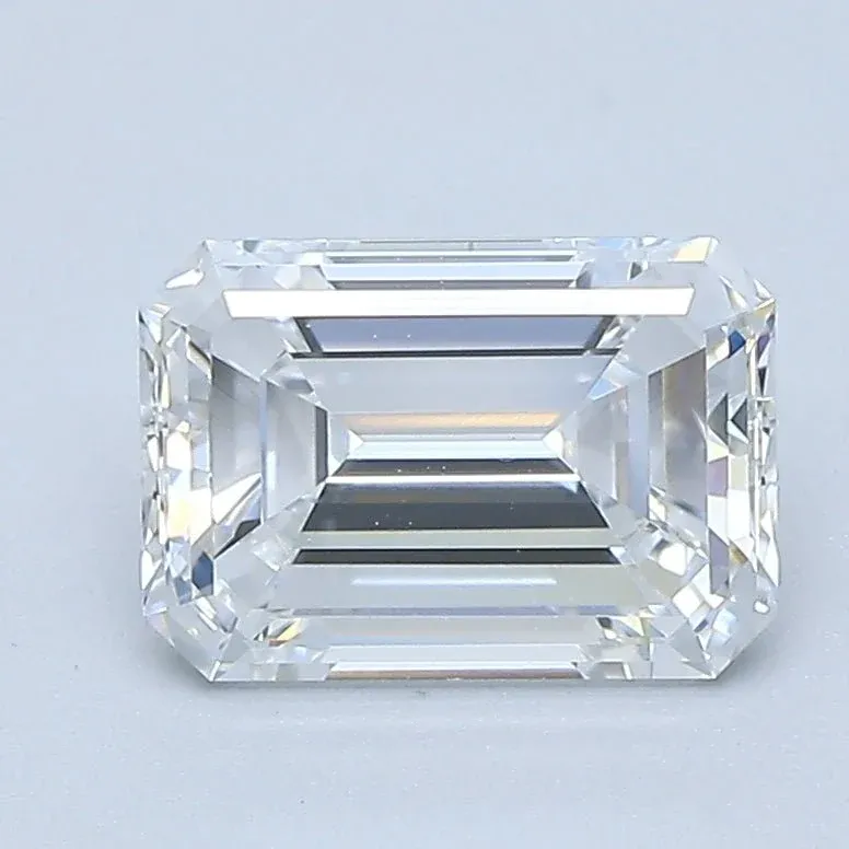1.5 Carat Emerald - Natural Diamond - 1.54 - D - VS2 - EX - VG - G - Diamonds By Rothschild