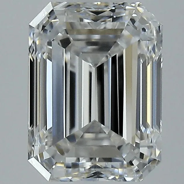 1.5 Carat Emerald - Natural Diamond - 1.7 - G - VVS1 - VG - EX - VG - Diamonds By Rothschild