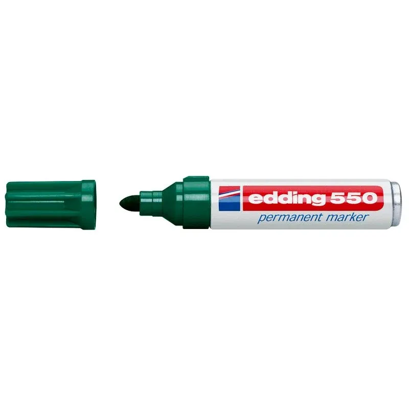 edding 550 Permanentmarker grün 3,0 - 4,0 mm, 1 St.