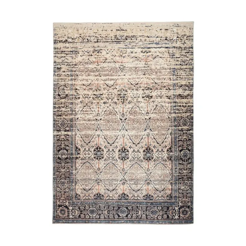 Teppich – Vintage Look, Ornate Center, Flat Weave, 120 x 180 cm - Galaxy 1425 | Kayoom