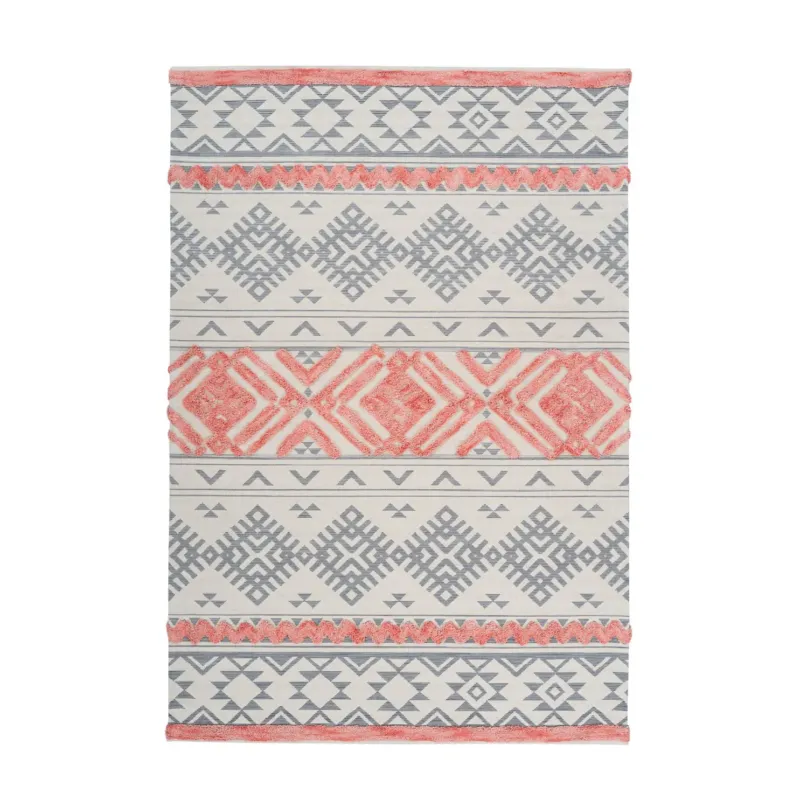 Teppich – Ethno Muster, Jacquard Webung, Geometrische Ornamente, 160 x 230 cm - Ethnicity 225 | Kayoom