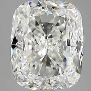 2 Carat Cushion - Natural Diamond - 2.02 - F - VS1 - EX - EX - Diamonds By Rothschild