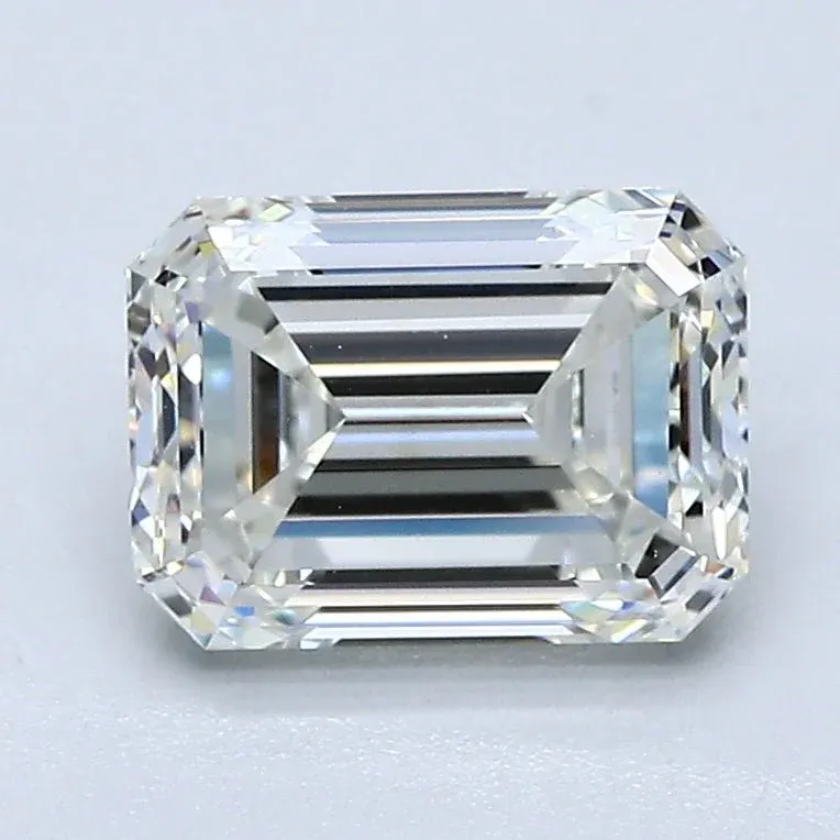2 Carat Emerald - Natural Diamond - 1.8 - I - VVS2 - VG - EX - VG - Diamonds By Rothschild