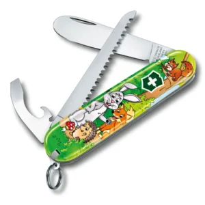 Victorinox My First Victorinox Tier-Edition Taschenmesser mit Gratis Gravur - 0.2373.E2