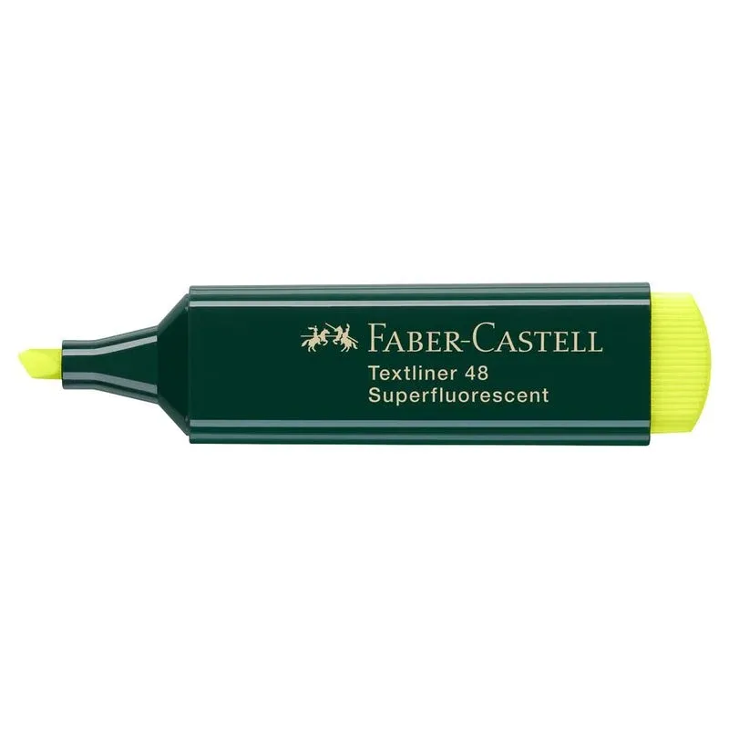 FABER-CASTELL 48 Textmarker gelb, 1 St.