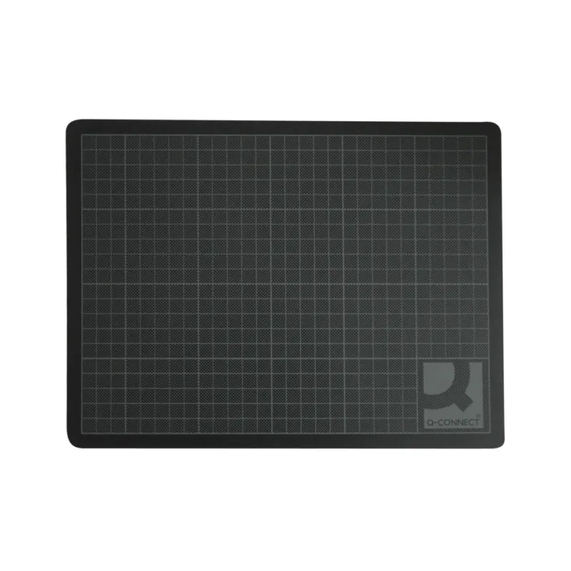 Q-CONNECT Schneidunterlage 60x90cm, PVC, A1, schwarz