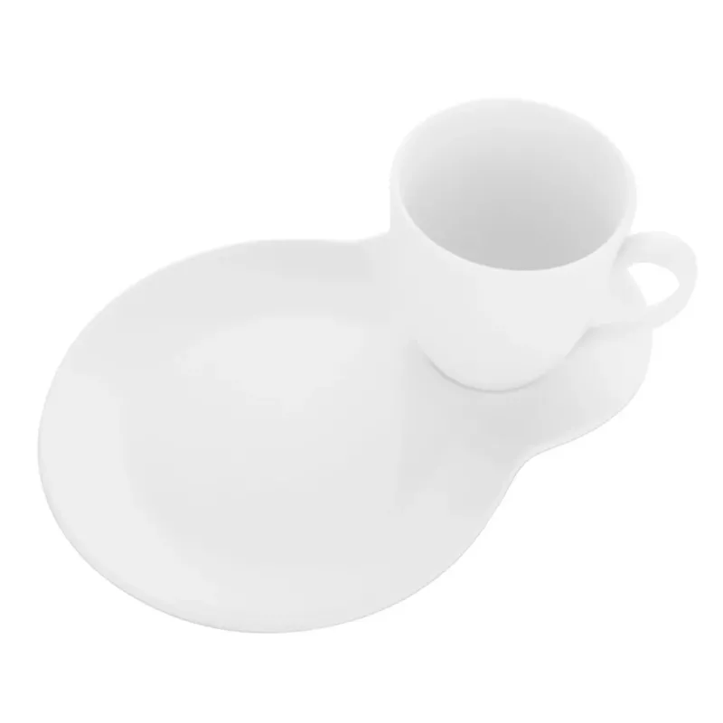 DONAU Kaffeetasse 320 ml + Untersetzer / Dessert