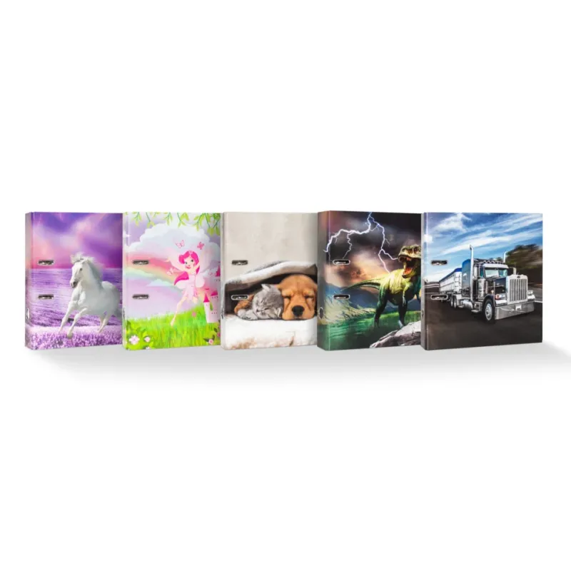 Ordner Motivserie Kinder sortiert DONAU 2768342-99 A4/70mm