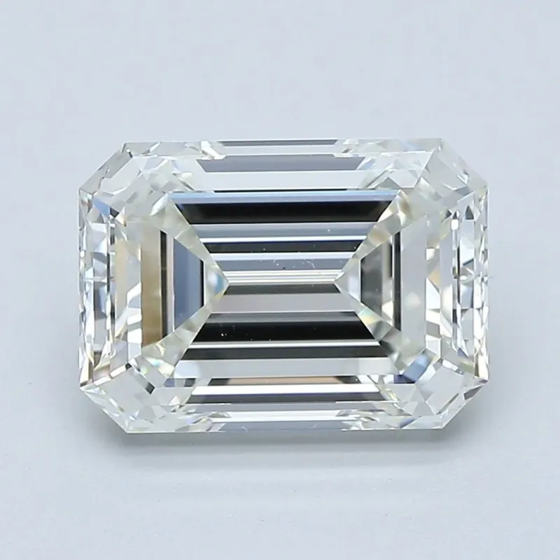 3 Carat Emerald - Natural Diamond - 3.03 - I - VS1 - EX - EX - Diamonds By Rothschild