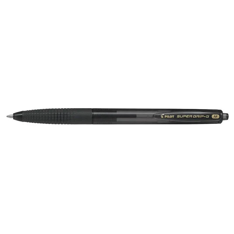 PILOT Kugelschreiber SUPER GRIP G schwarz, Schreibfarbe: schwarz, 1 St.