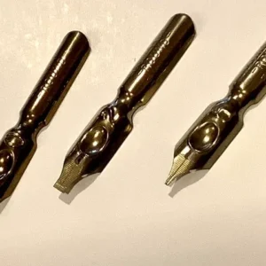 Kalligrafiefeder "Round Hand" bronze Feder° - Polly Paper - Umweltfreundliche Schreibwaren