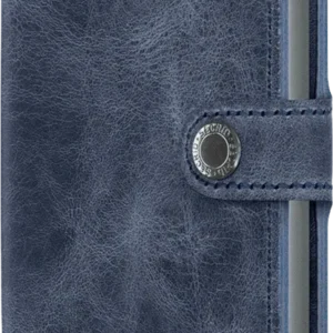 Secrid Miniwallet VINTAGE BLUE mit Gravur - MV-Blue