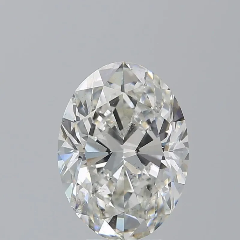 5 Carat Oval - Natural Diamond - 5.05 - H - SI2 - VG - EX - EX - Diamonds By Rothschild