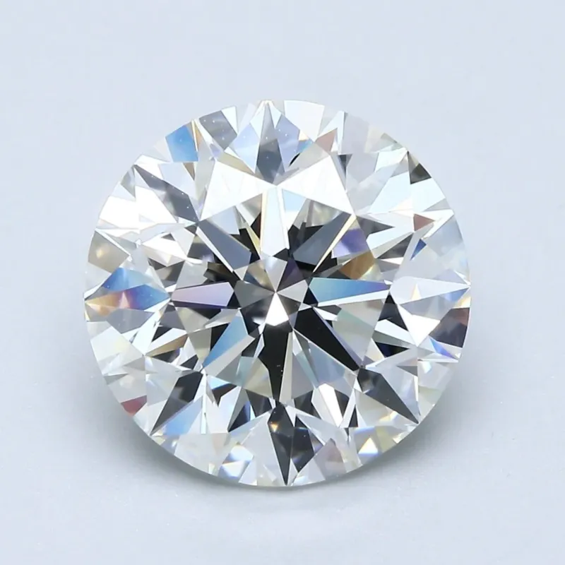 6 Carat Round - Natural Diamond - 6.01 - H - VS1 - EX - VG - EX - Diamonds By Rothschild