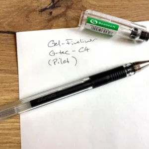 G-Tec schwarz Fineliner Pilot - Polly Paper - Umweltfreundliche Schreibwaren