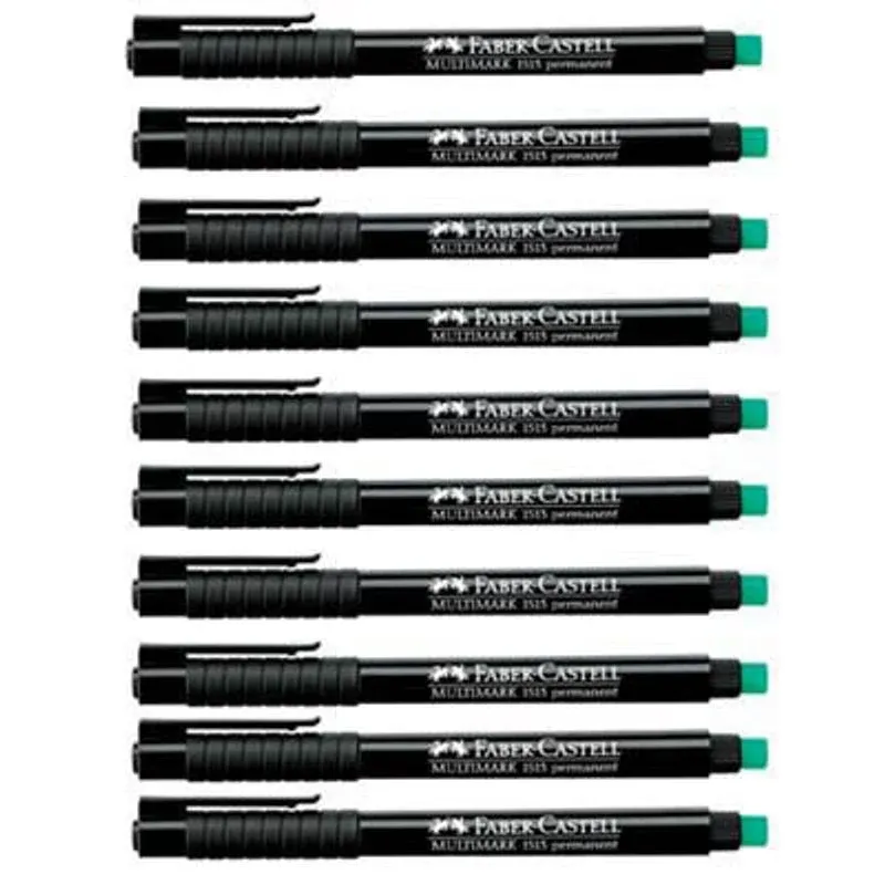 FABER-CASTELL MULTIMARK 1513 Folienstifte schwarz 0,6 mm permanent