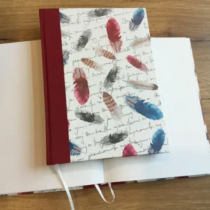 Buch Leinenrücken Feder 100g/m²°