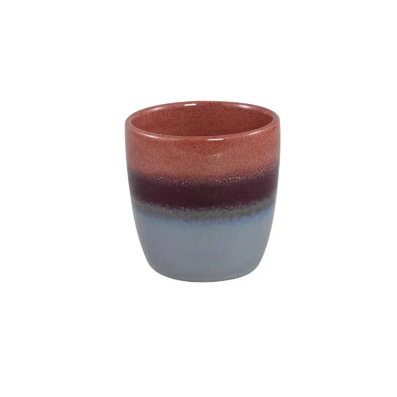 Topf – Glasur Finish, Keramik Material, Modernes Design, Lila, M - Braxton | PTMD