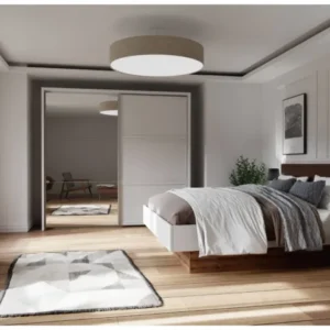 Schlafzimmer PENKRIDGE Komplettset Optik Secret Grey / Schlammeiche