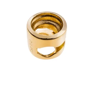 Anhänger Rohling Solitär Zargenfassung Gelbgold 750 für 0.75ct.