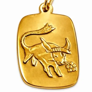 Anhänger Sternzeichen Stier Gelbgold 750