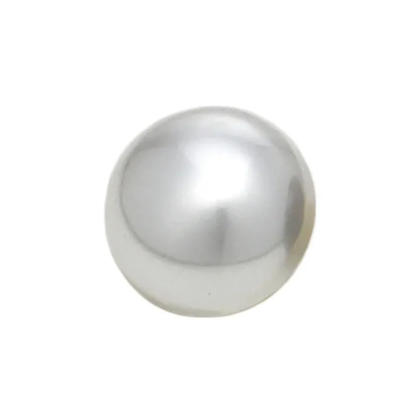 Semi-Circular Mushroom-Shaped Pearl Buttons Hidden Holes 20pcs