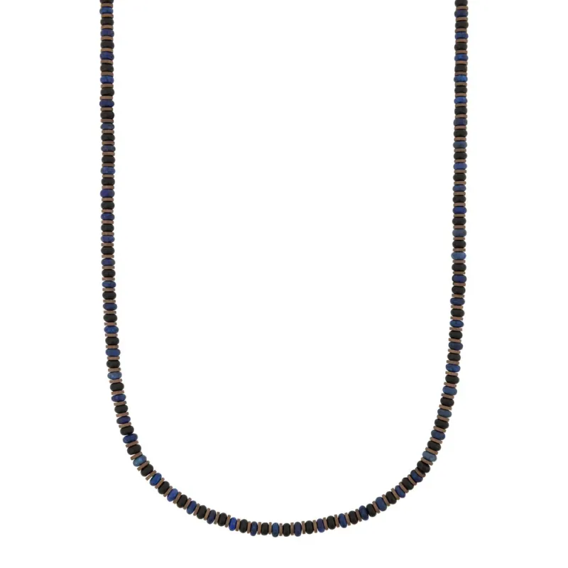 AZE Jewellery Herren Halskette Grand Paradiso Bicolor