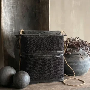 Aufbewahrungsbox – Bambus Perlen, Dekorative Optik, Praktischer Stauraum | Bazar Bizar Antwerp