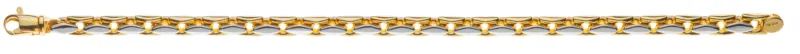 Armband Anker Fantasie Bicolor Gelb- & Weissgold 750 ca. 5.3mm