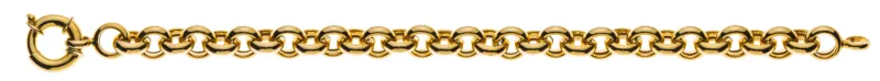 Armband Erbs Gelbgold 750 ca. 9mm halbmassiv