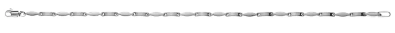 Armband Weissgold 750 Fantasie poliert 2.3mm 19cm