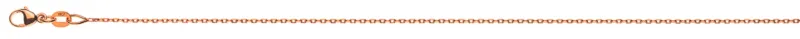 Collier Anker 4-fach geschliffen Rotgold 750 ca. 0.9mm