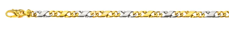 Armband Carrera Bicolor Gold 750 ca. 5,0mm
