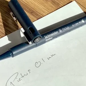 Fineliner Pictus 0,1 schwarz Schneider - Polly Paper - Umweltfreundliche Schreibwaren