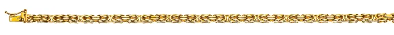 Armband Königskette klassisch Gelbgold 750 ca. 3.5mm