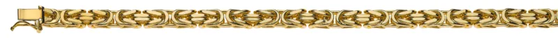Collier Konigskette klassisch Gelbgold 750 5.0mm 60cm