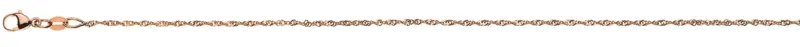 Collier Singapur Rotgold 750 ca. 1.2mm